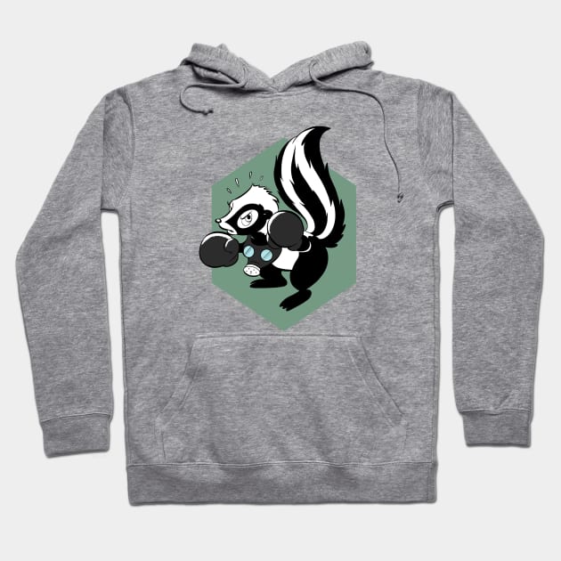 Skunk Punch Hoodie by LockheedSkunk